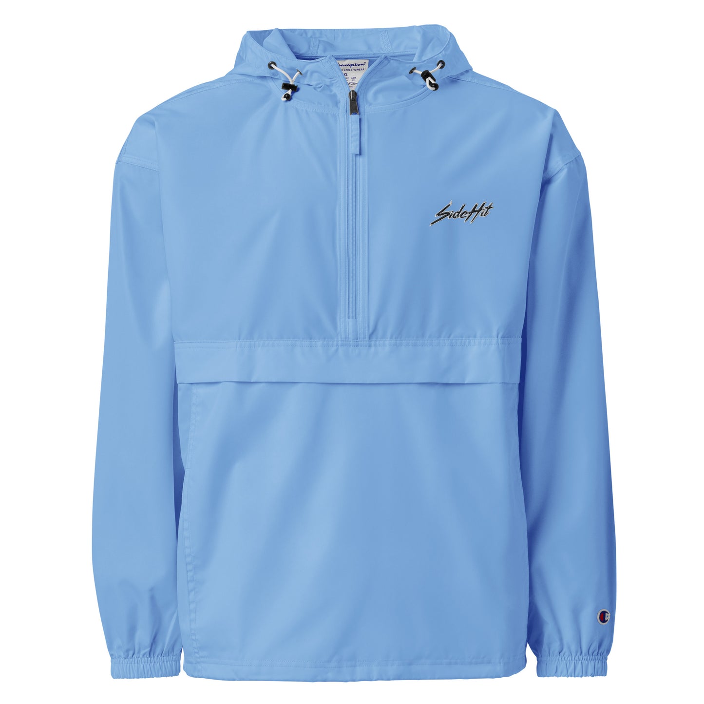SideHit Packable Rain Jacket | Lightweight Shell Jacket in Baby Blue