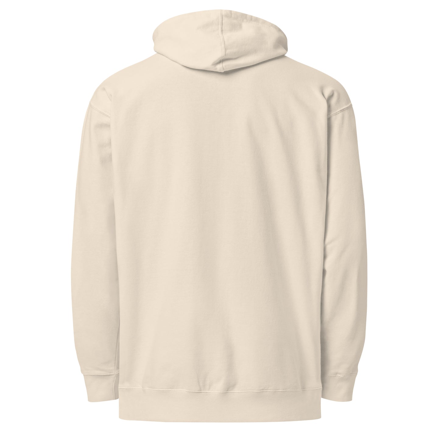 Crème Embroidered Hoodie