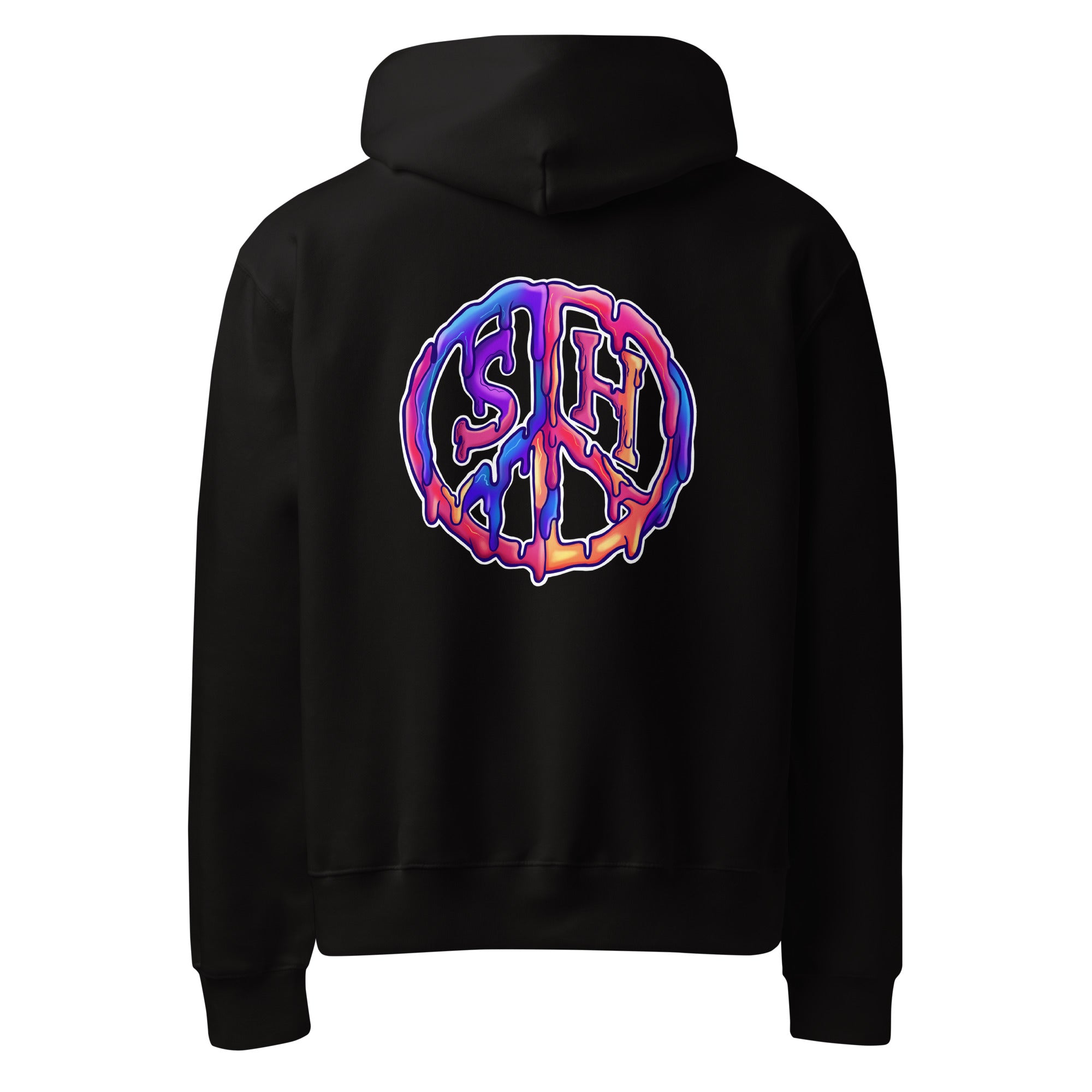 I'm Melting Hoodie - Black | SideHit - Heavyweight Snowboard Hoodie
