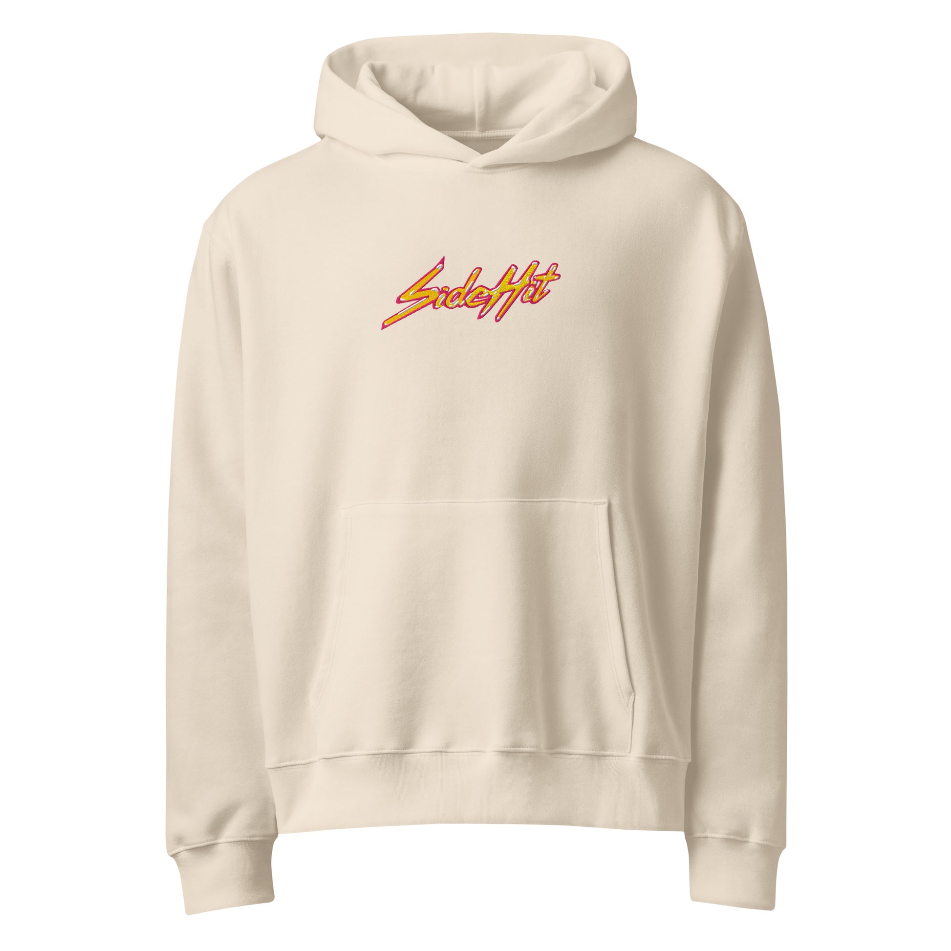 SideHit Classic Logo Hoodie in Crème