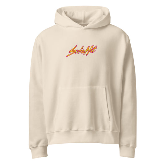 SideHit Classic Logo Hoodie in Crème