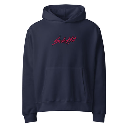 SideHit Classic Logo Hoodie in Navy
