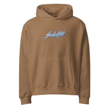 SideHit Classic Logo Hoodie in Vintage Brown